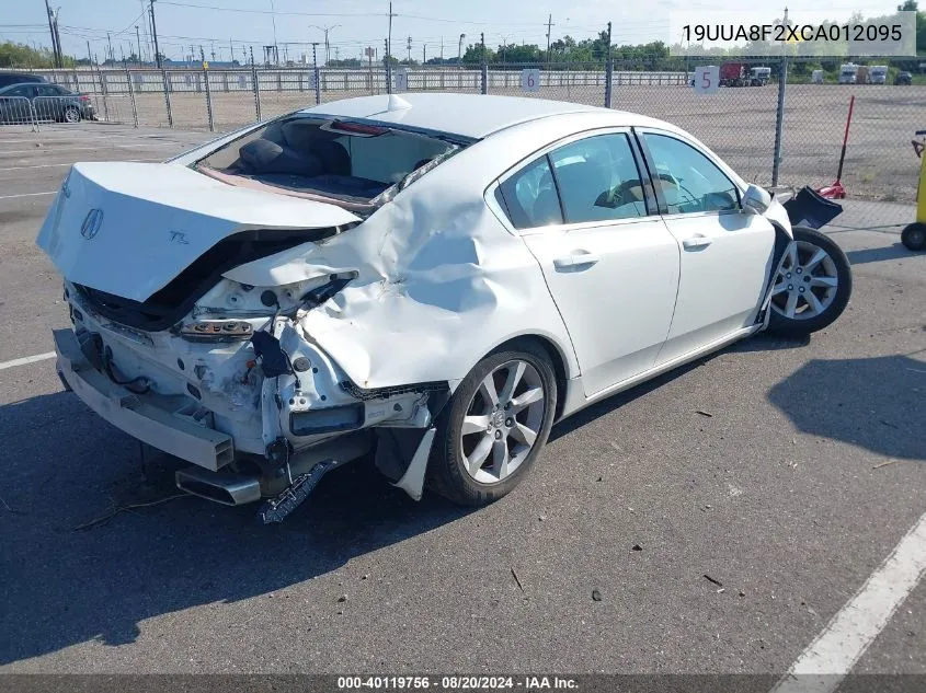 19UUA8F2XCA012095 2012 Acura Tl