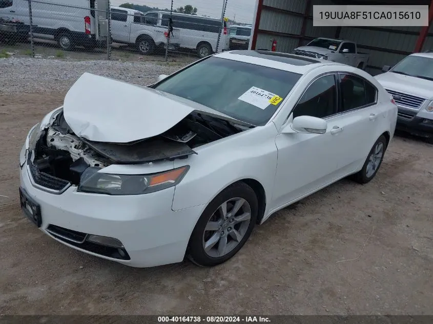 19UUA8F51CA015610 2012 Acura Tl 3.5