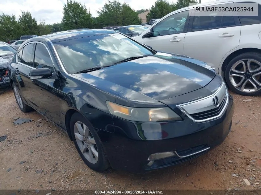 19UUA8F53CA025944 2012 Acura Tl 3.5