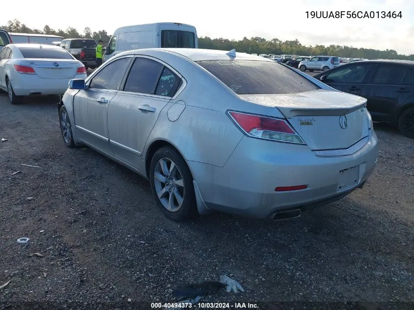 19UUA8F56CA013464 2012 Acura Tl 3.5