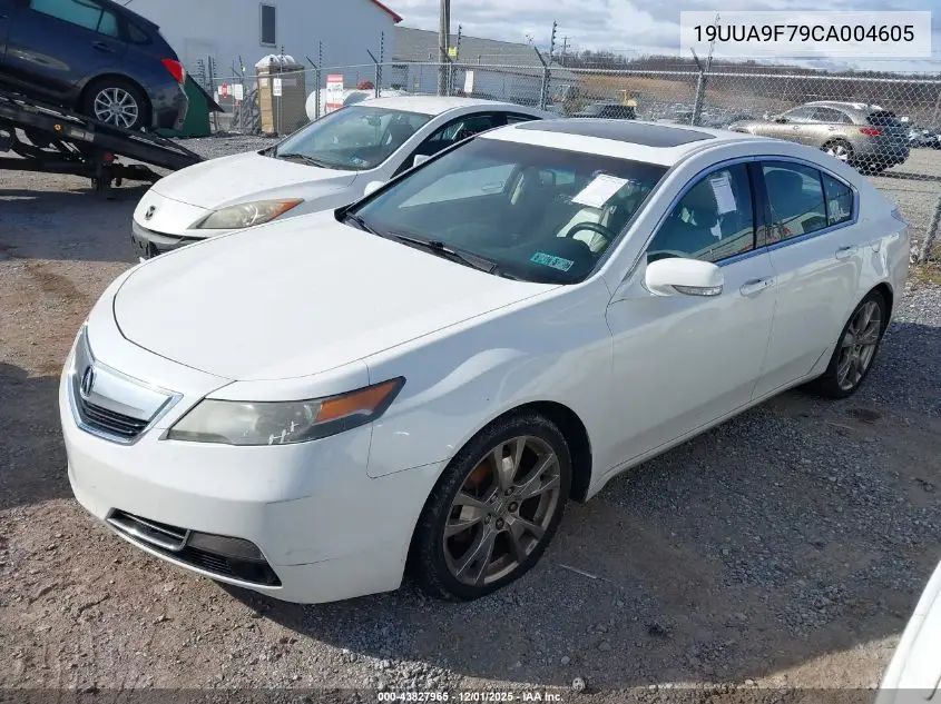 19UUA9F79CA004605 2012 Acura Tl 3.7
