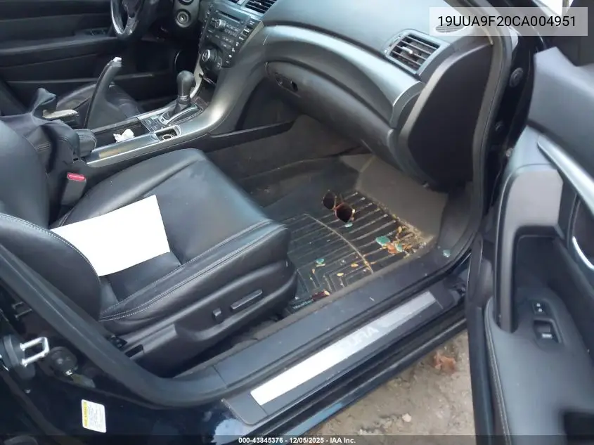 19UUA9F20CA004951 2012 Acura Tl 3.7