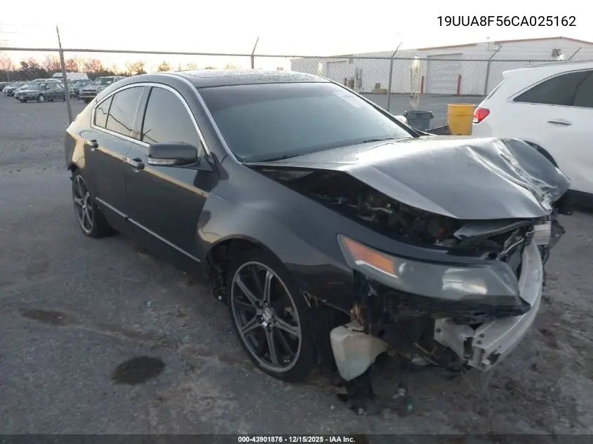 19UUA8F56CA025162 2012 Acura Tl Tech Auto