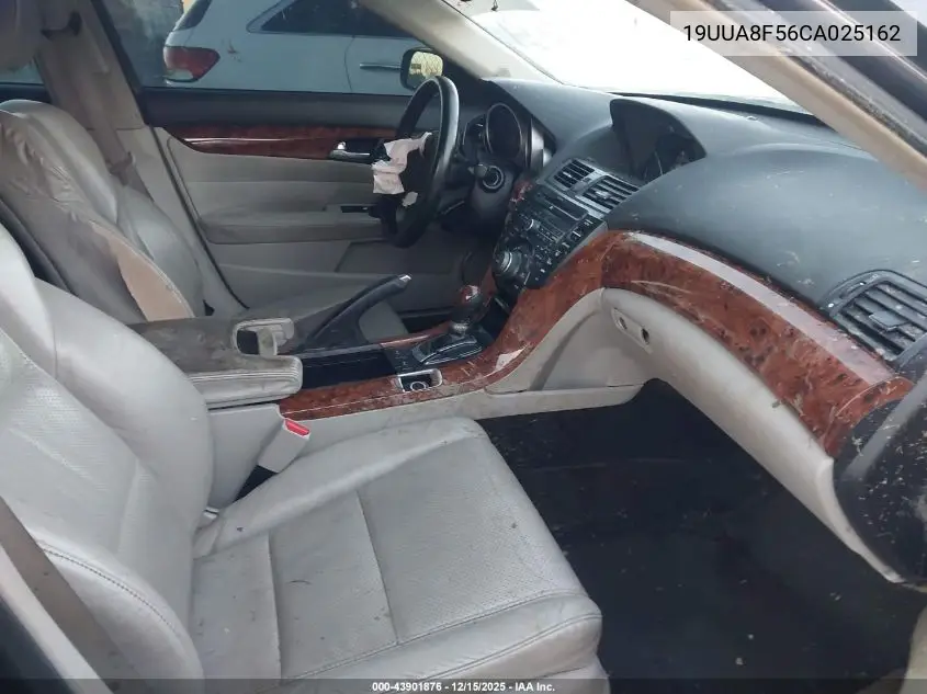 19UUA8F56CA025162 2012 Acura Tl Tech Auto