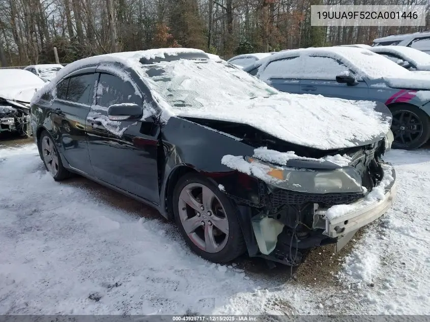 19UUA9F52CA001446 2012 Acura Tl 3.7