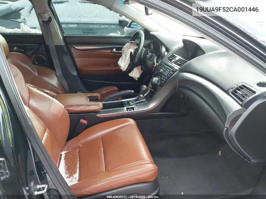 19UUA9F52CA001446 2012 Acura Tl 3.7