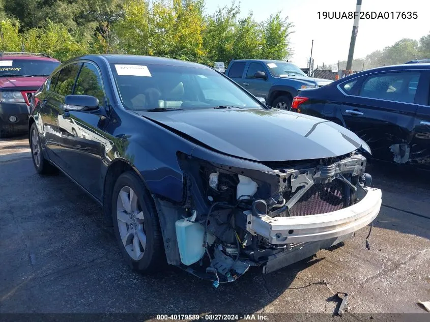 19UUA8F26DA017635 2013 Acura Tl 3.5