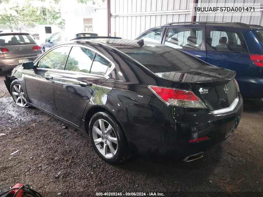 19UUA8F57DA001471 2013 Acura Tl 3.5