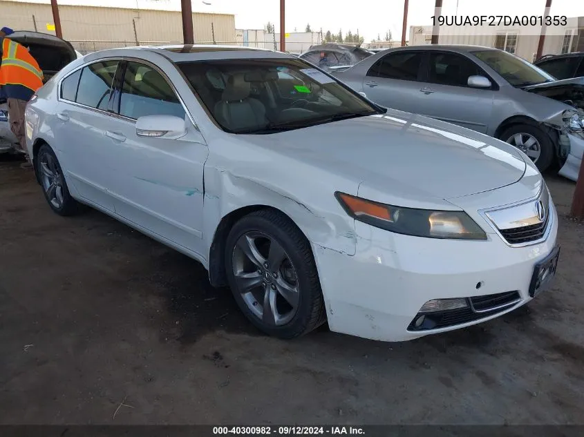 19UUA9F27DA001353 2013 Acura Tl