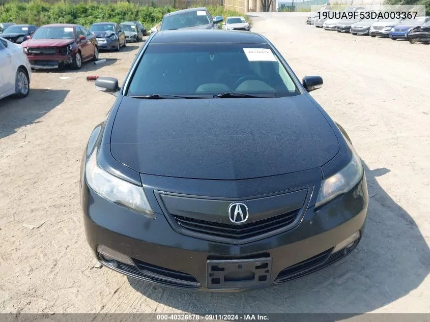 19UUA9F53DA003367 2013 Acura Tl 3.7