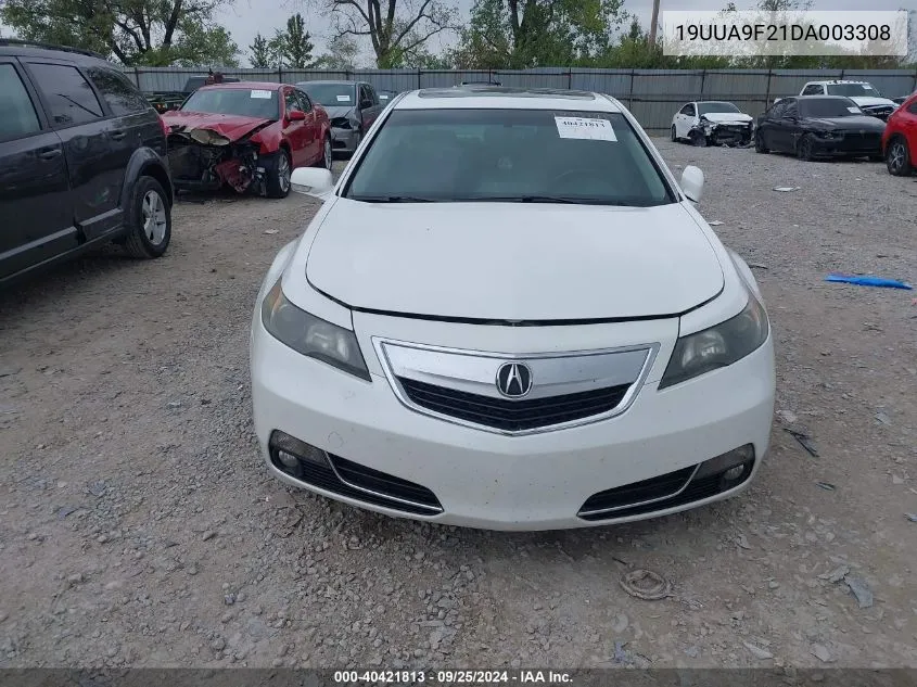 19UUA9F21DA003308 2013 Acura Tl 3.7