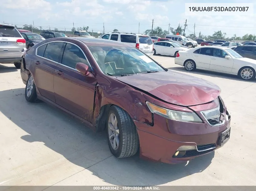 19UUA8F53DA007087 2013 Acura Tl 3.5