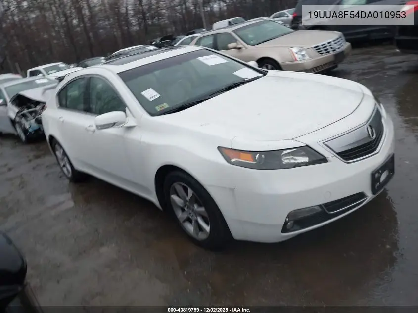 19UUA8F54DA010953 2013 Acura Tl 3.5