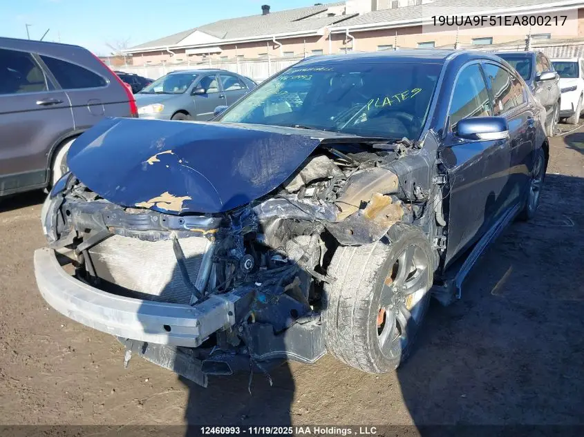 19UUA9F51EA800217 2014 Acura Tl Tech