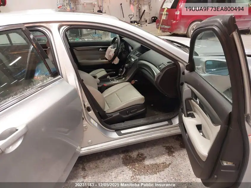 19UUA9F73EA800494 2014 Acura Tl