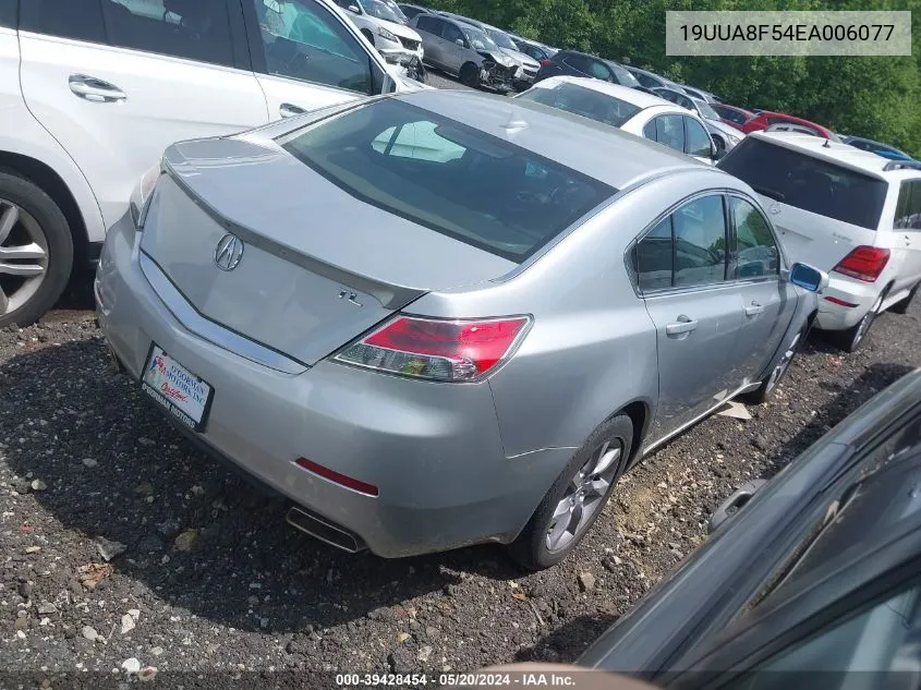 19UUA8F54EA006077 2014 Acura Tl 3.5