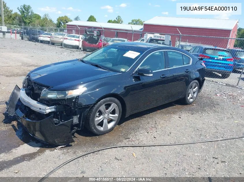 19UUA9F54EA000110 2014 Acura Tl 3.7