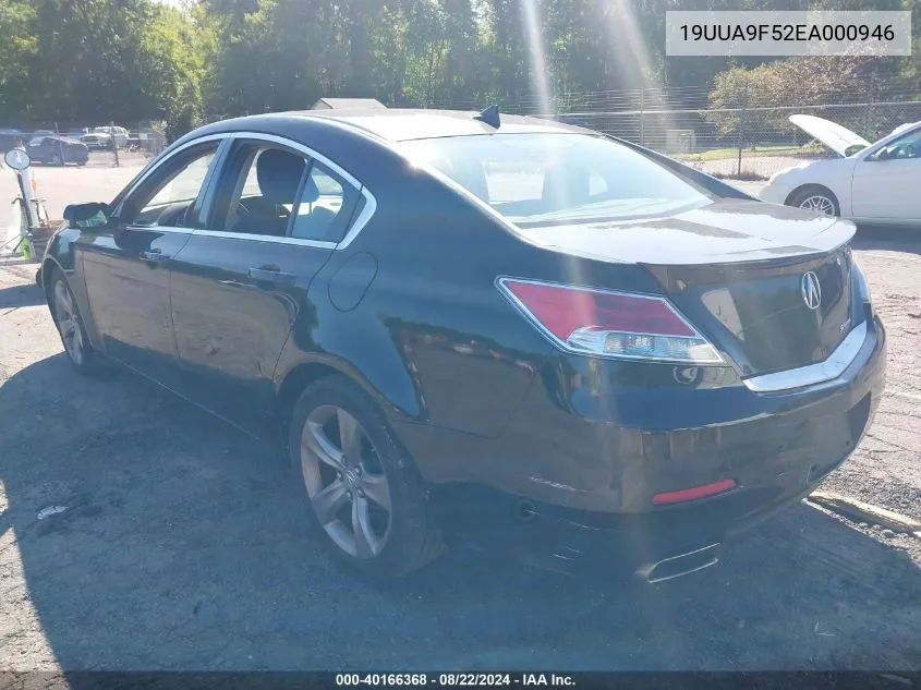 19UUA9F52EA000946 2014 Acura Tl 3.7