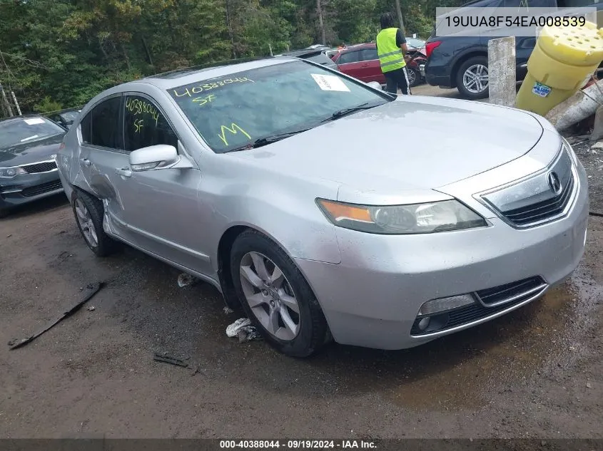 19UUA8F54EA008539 2014 Acura Tl 3.5