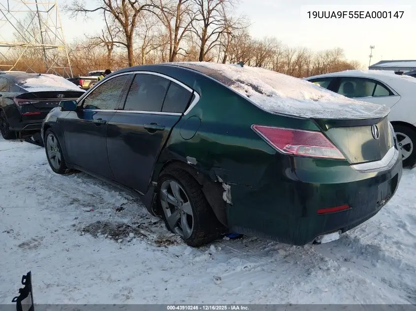 19UUA9F55EA000147 2014 Acura Tl 3.7