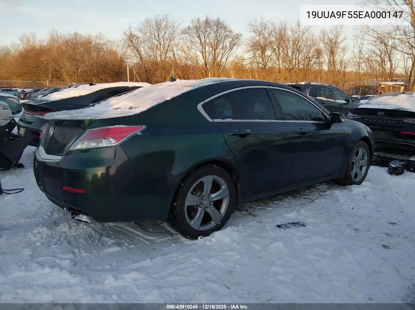 19UUA9F55EA000147 2014 Acura Tl 3.7