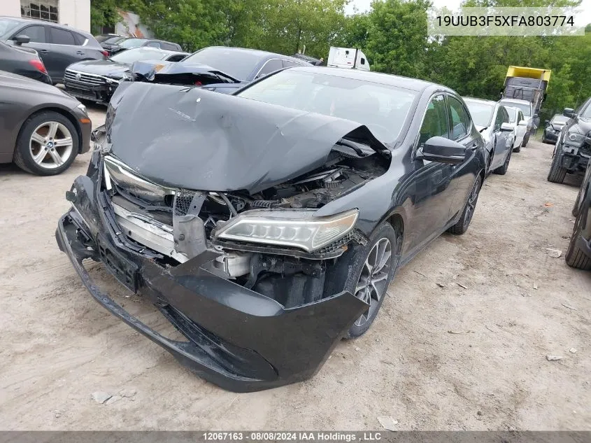 19UUB3F5XFA803774 2015 Acura Tlx