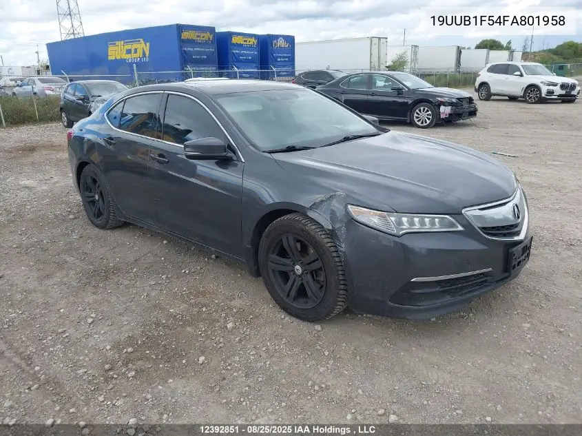19UUB1F54FA801958 2015 Acura Tlx Tech