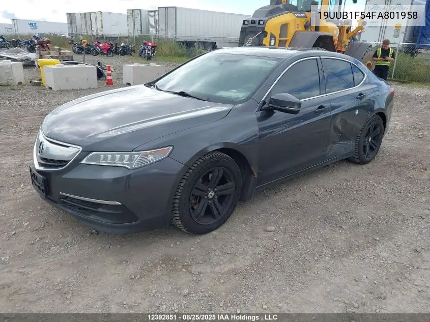 19UUB1F54FA801958 2015 Acura Tlx Tech