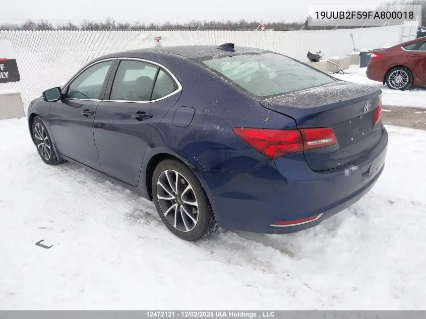 19UUB2F59FA800018 2015 Acura Tlx V6 Tech