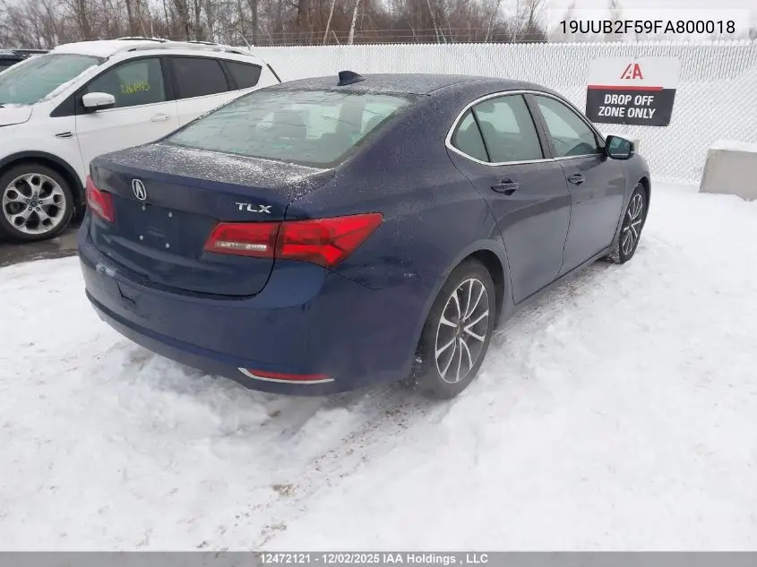 19UUB2F59FA800018 2015 Acura Tlx V6 Tech