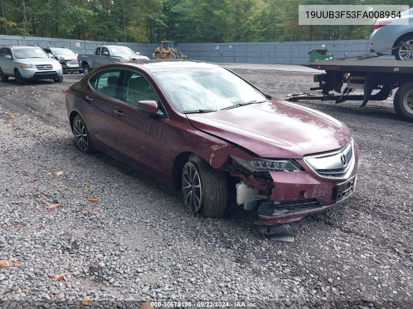 19UUB3F53FA008954 2015 Acura Tlx V6 Tech