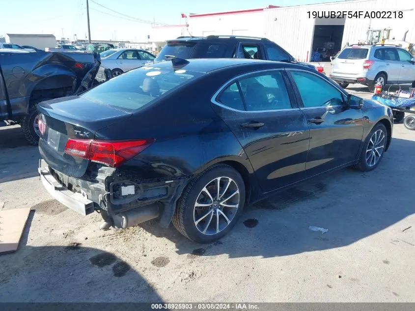 19UUB2F54FA002218 2015 Acura Tlx V6 Tech