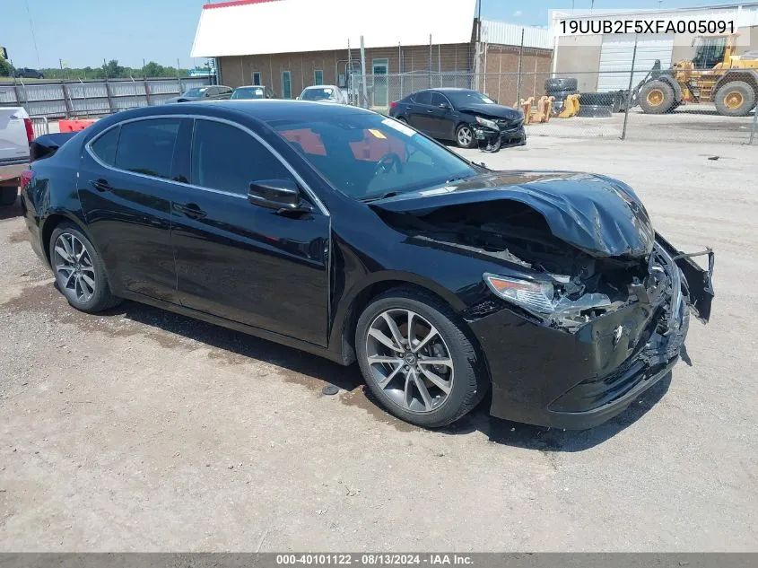 19UUB2F5XFA005091 2015 Acura Tlx V6 Tech