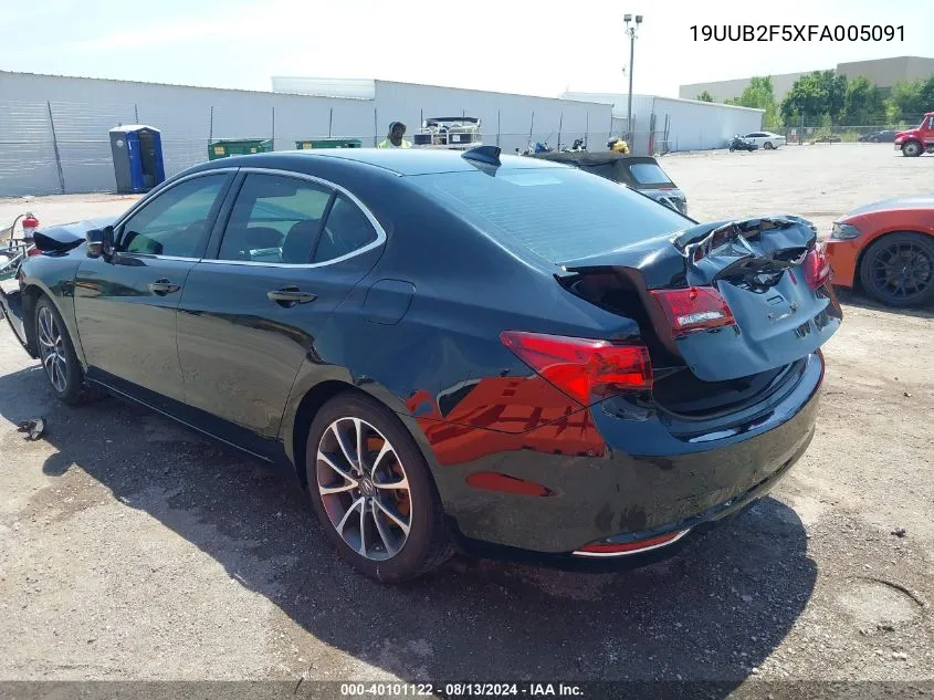 19UUB2F5XFA005091 2015 Acura Tlx V6 Tech