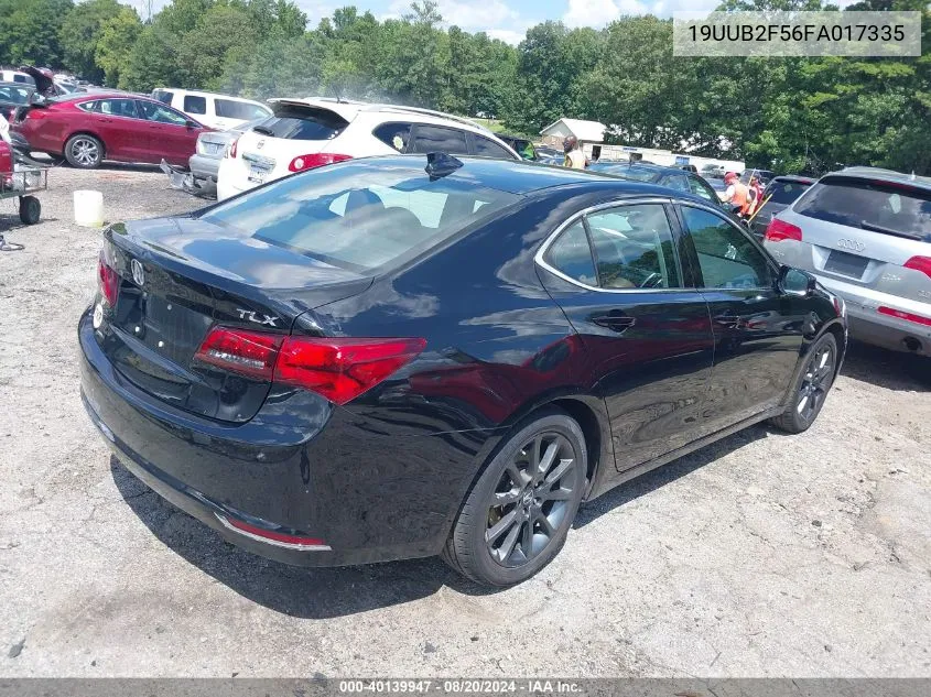 19UUB2F56FA017335 2015 Acura Tlx V6 Tech