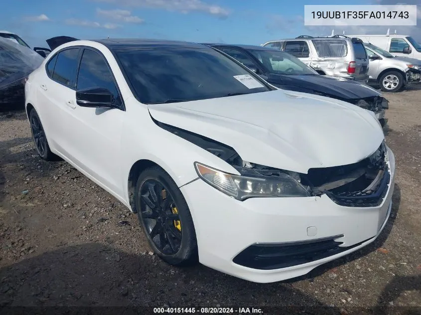 19UUB1F35FA014743 2015 Acura Tlx