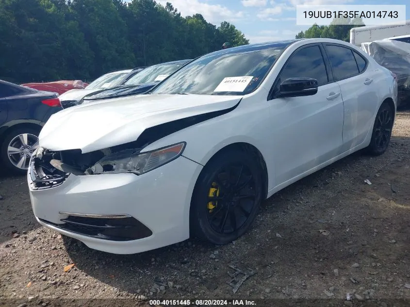 19UUB1F35FA014743 2015 Acura Tlx