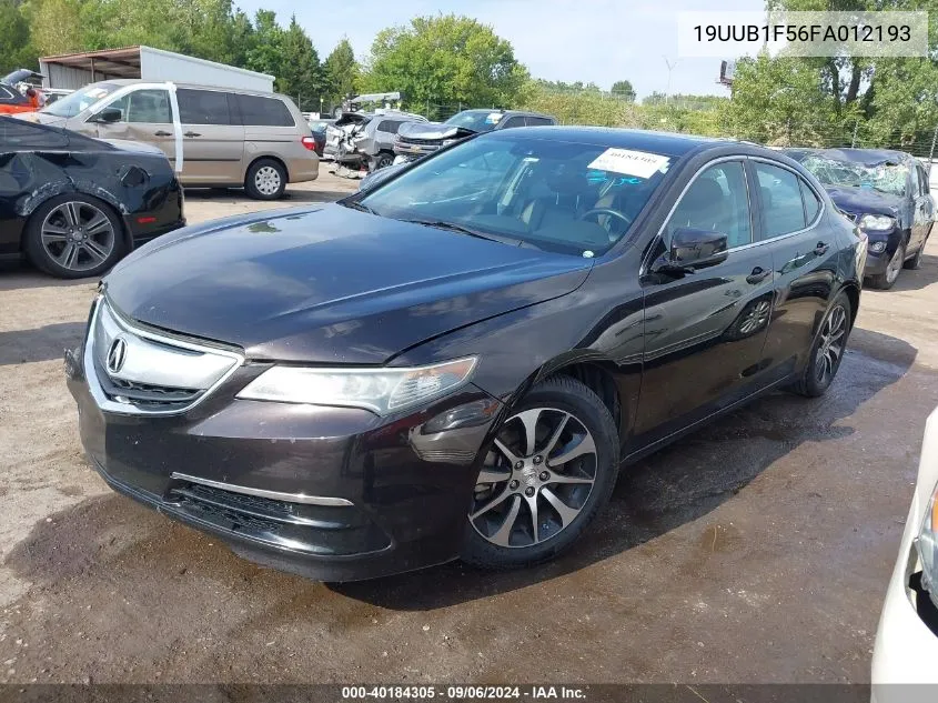 19UUB1F56FA012193 2015 Acura Tlx Tech