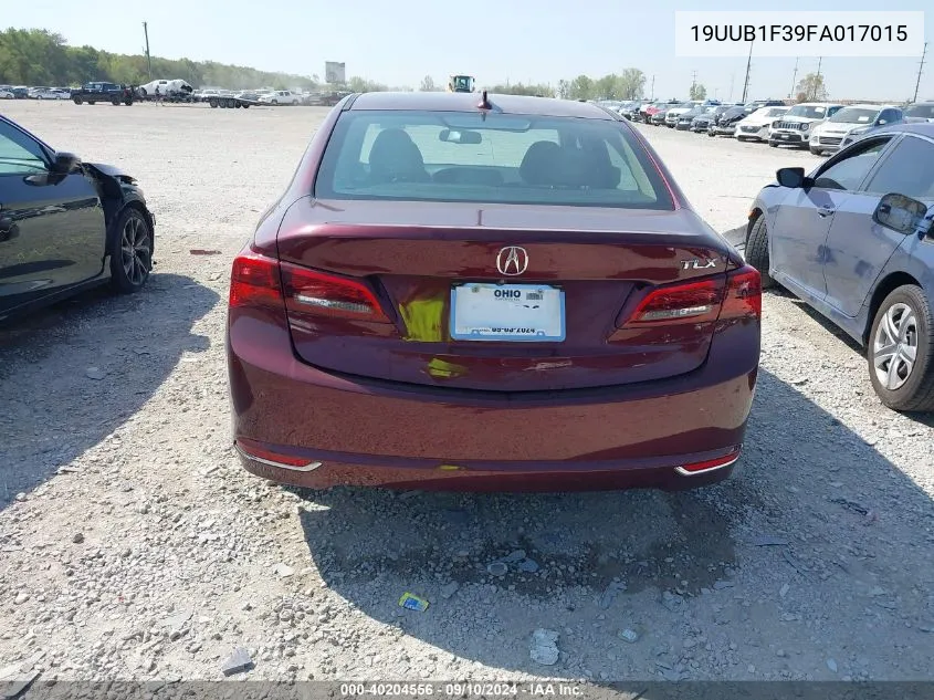 19UUB1F39FA017015 2015 Acura Tlx