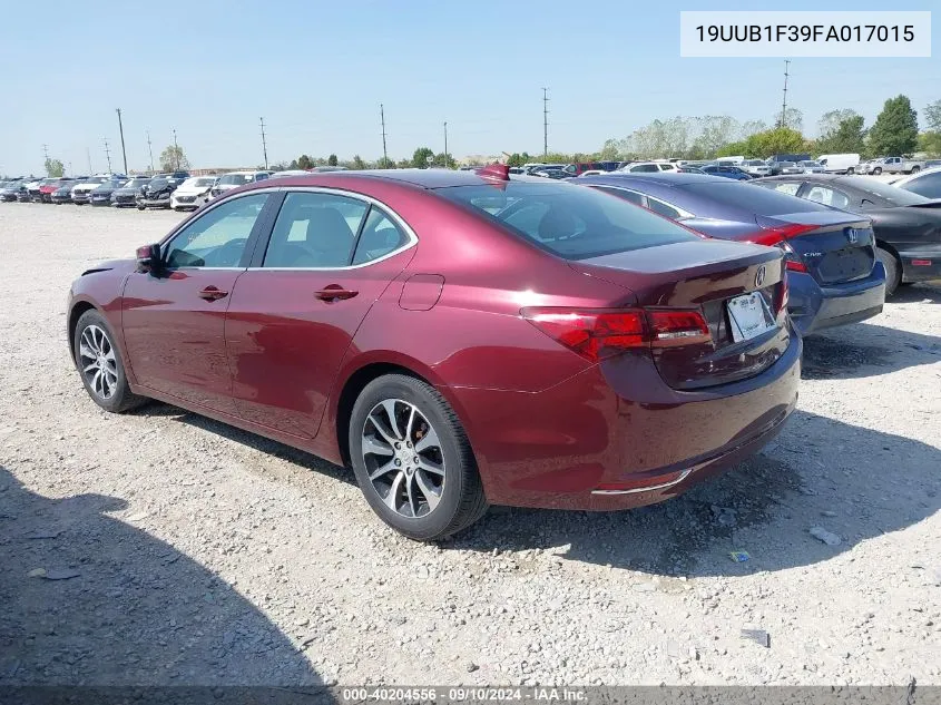 19UUB1F39FA017015 2015 Acura Tlx