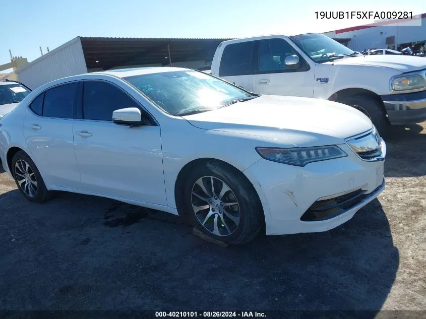 19UUB1F5XFA009281 2015 Acura Tlx Tech