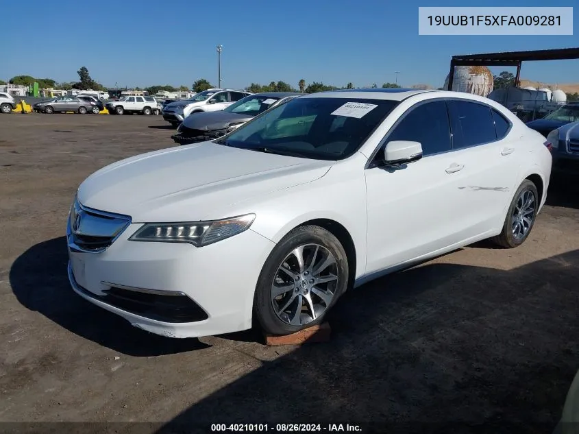 19UUB1F5XFA009281 2015 Acura Tlx Tech