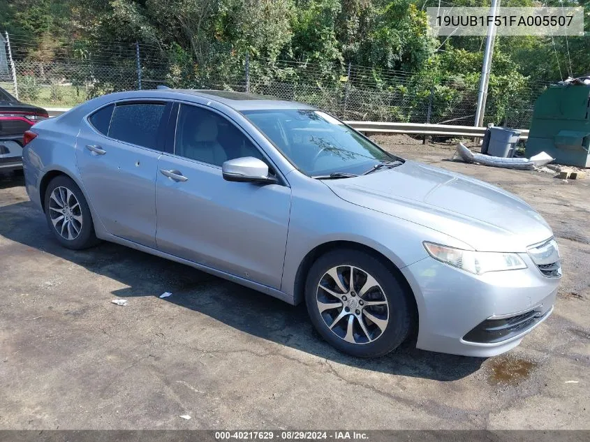 19UUB1F51FA005507 2015 Acura Tlx Tech