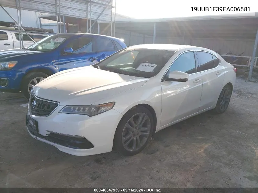 19UUB1F39FA006581 2015 Acura Tlx