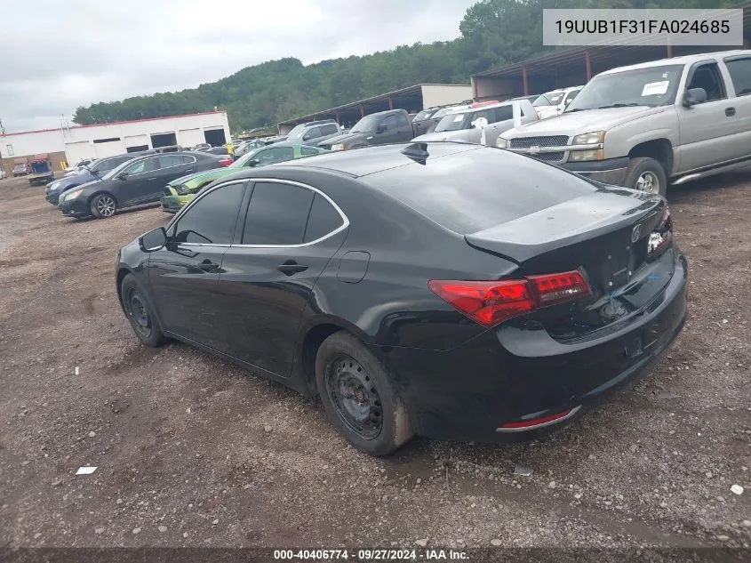 19UUB1F31FA024685 2015 Acura Tlx