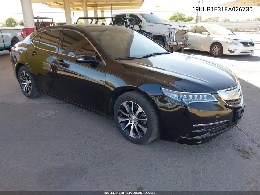 19UUB1F31FA026730 2015 Acura Tlx