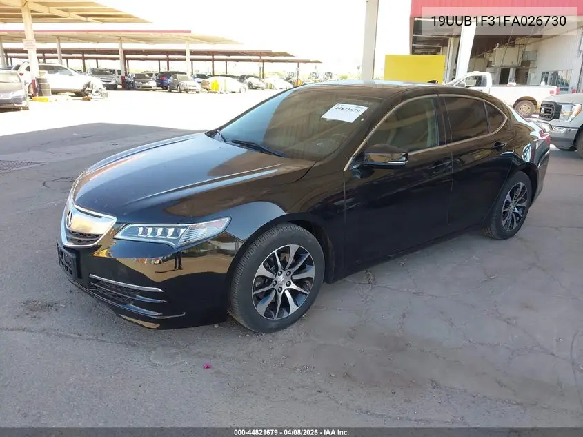 19UUB1F31FA026730 2015 Acura Tlx