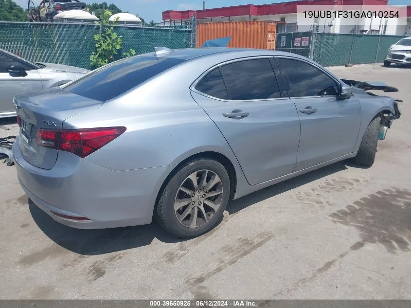 19UUB1F31GA010254 2016 Acura Tlx Base (Dct)