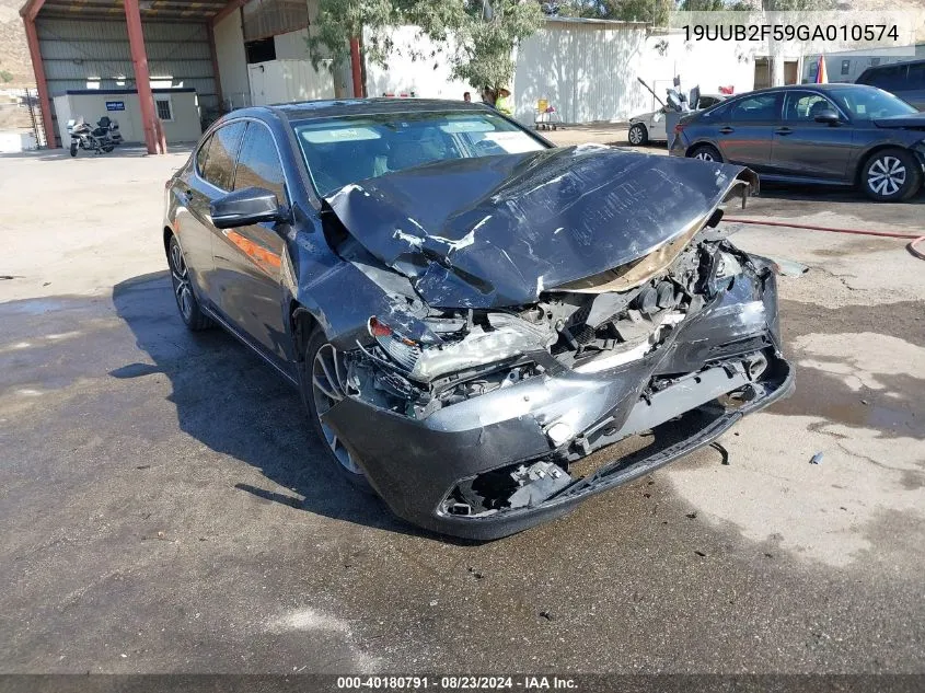 19UUB2F59GA010574 2016 Acura Tlx V6 Tech