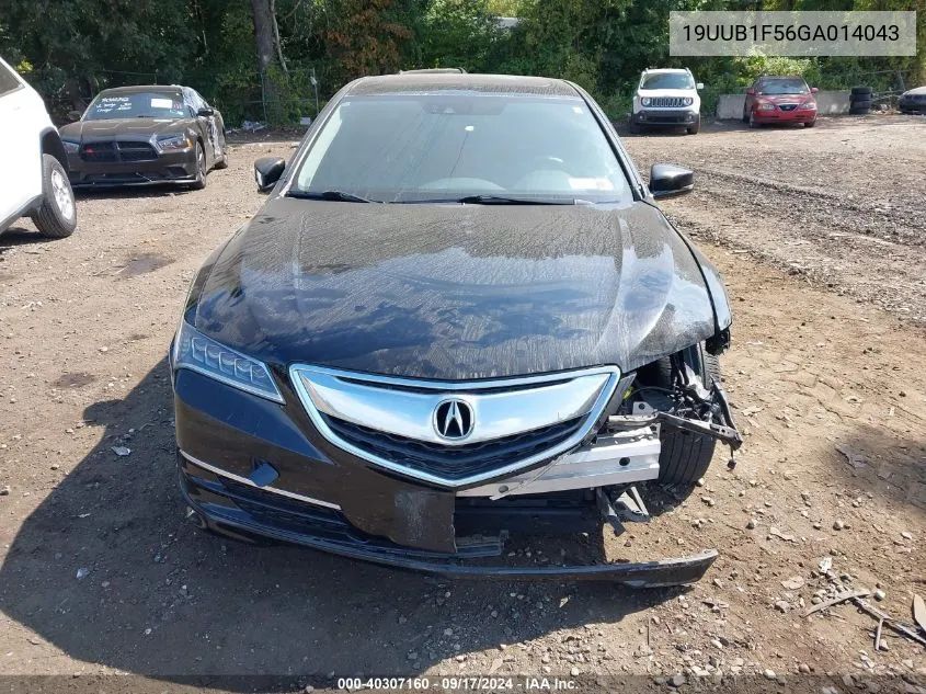 19UUB1F56GA014043 2016 Acura Tlx Tech